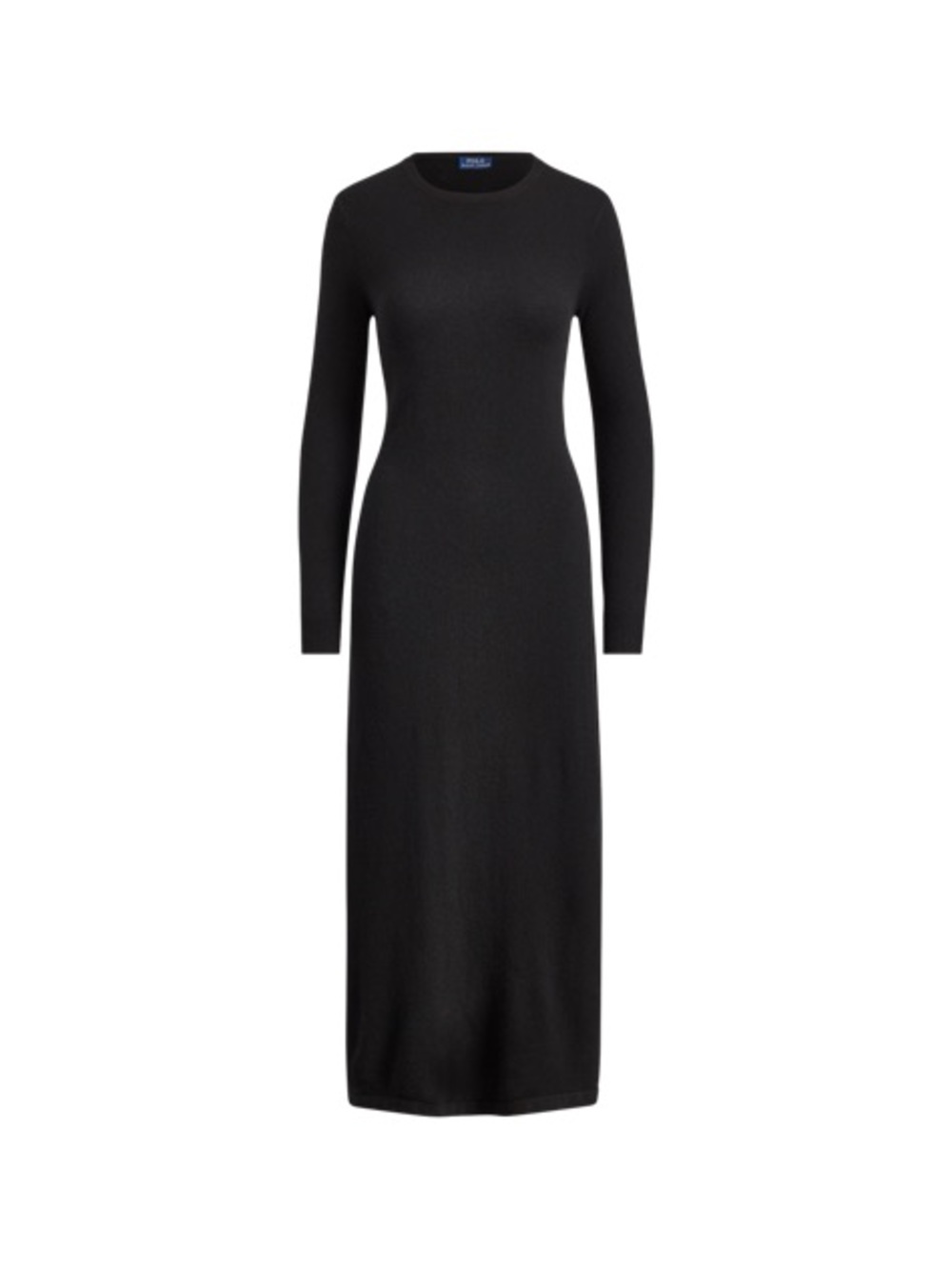 Laundry By Shelli Segal Black Long-Sleeve Maxi Dress EUC